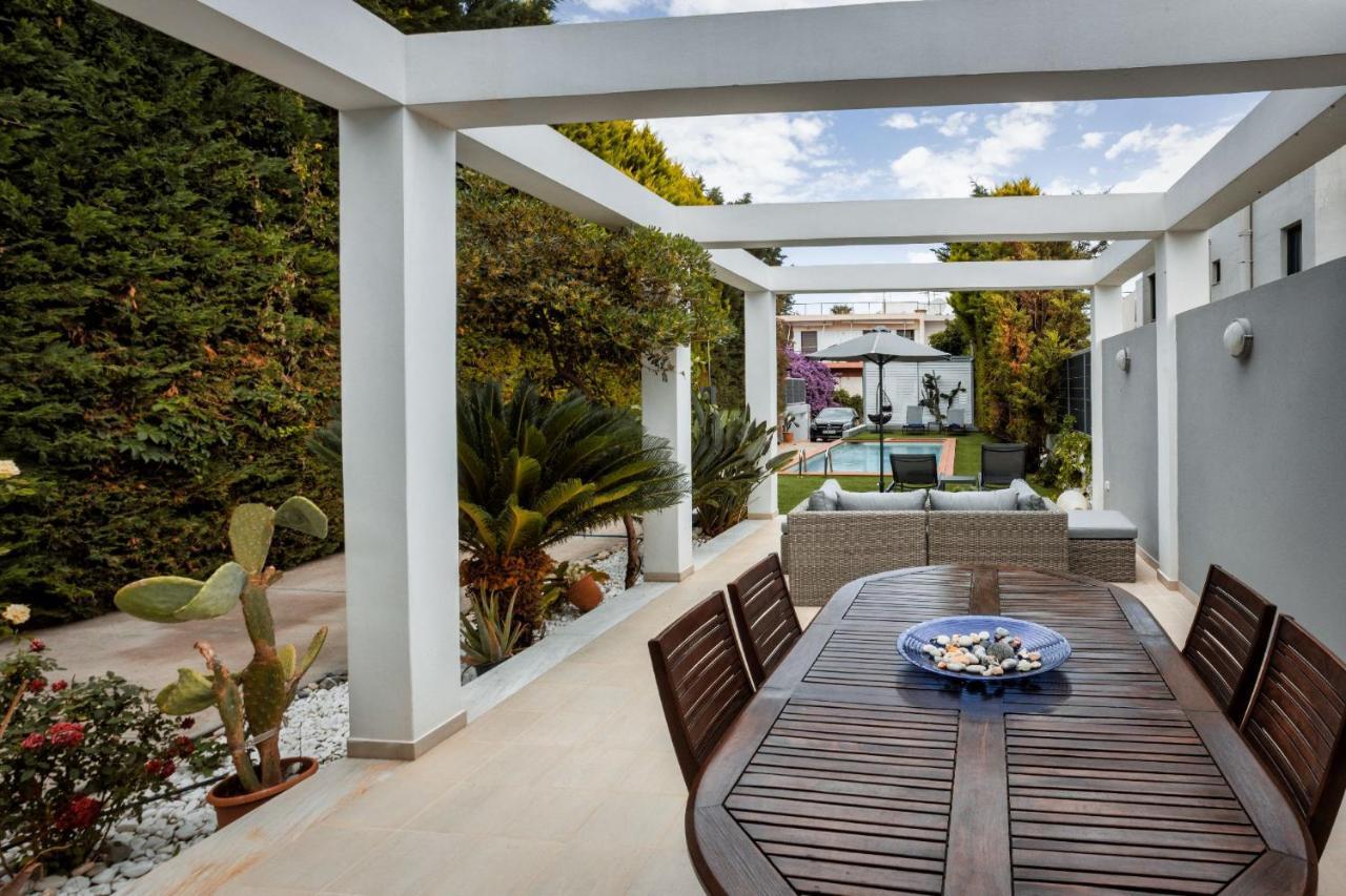 Luxury Villa Hestia Grey With Private Pool Ρέθυμνο Εξωτερικό φωτογραφία